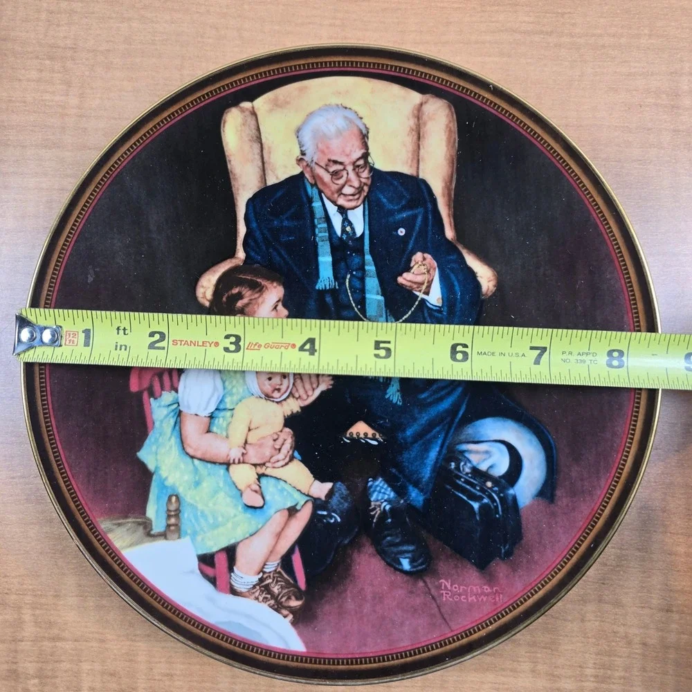 TENDER LOVING CARE Norman Rockwell 8.5